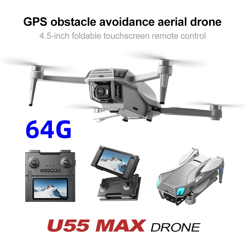 NCZOBOE U55  GPS Drone with Sc - Drone Gimbal 3 Axis recension och pris